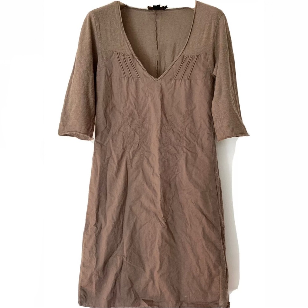 DIESEL Black Gold Mini Dress, Cotton&Wool, Size S
